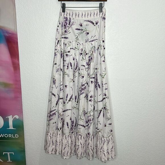 NWT Lalibela VALENTINE LONG Floral Peak SKIRT & Belle Top XS - Picture 2 of 16